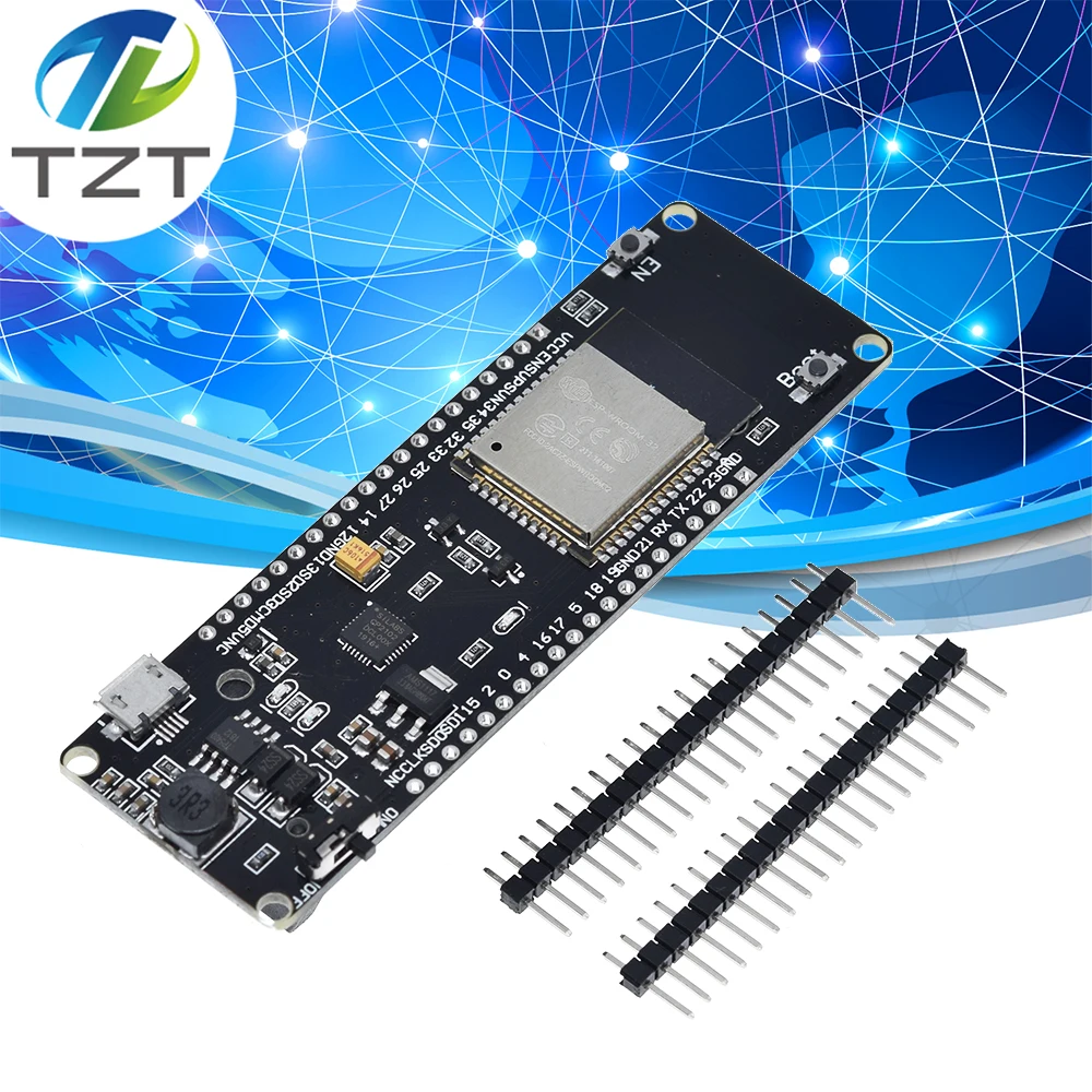 WEMOS WiFi и Bluetooth Батарея ESP32 инструмент разработки ESP32 батарея esp8266 ESP WROOM 32 ESP32 хорошее