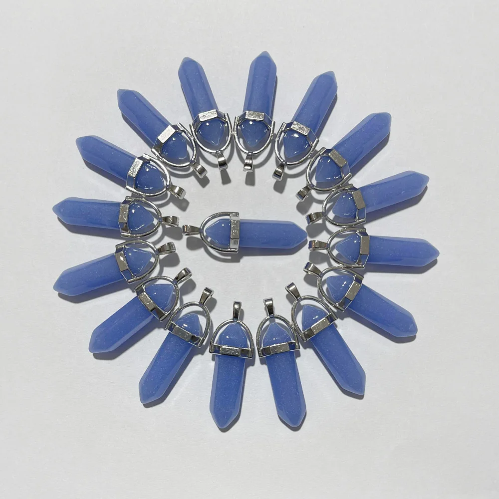 Модное изделие 24 шт. синий световой с украшением в виде кристаллов столб Маятник