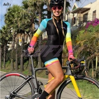 2021 kafitt women%e2%80%98s profession triathlon suit clothes cycling skinsuit girls macaquinho ciclismo feminino jumpsuit kits summer