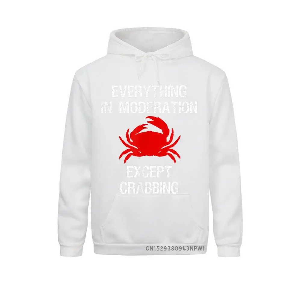 Пуловер Crabbing-забавные свитшоты в стиле хип-хоп с умеренными рисунками крабов и