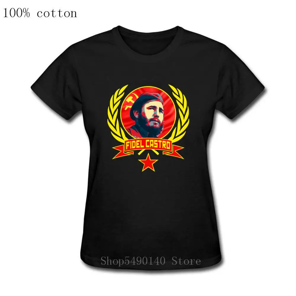 Женская футболка с кубинской гордостью коротким рукавом коммунистическим
