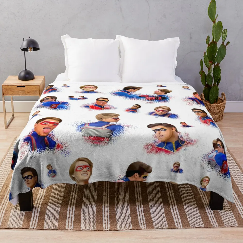 

Плюшевое Флисовое одеяло с рисунком капитана человека и ребенка