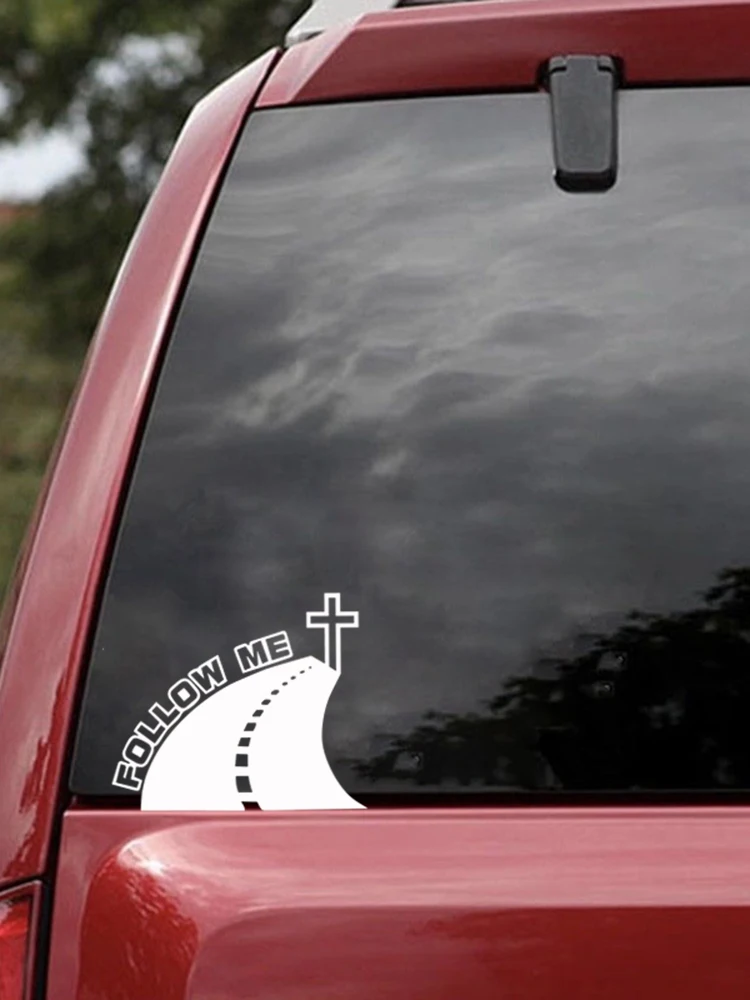 15*12 5 см виниловые наклейки на автомобиль Иисус следуй за мной | Автомобили и