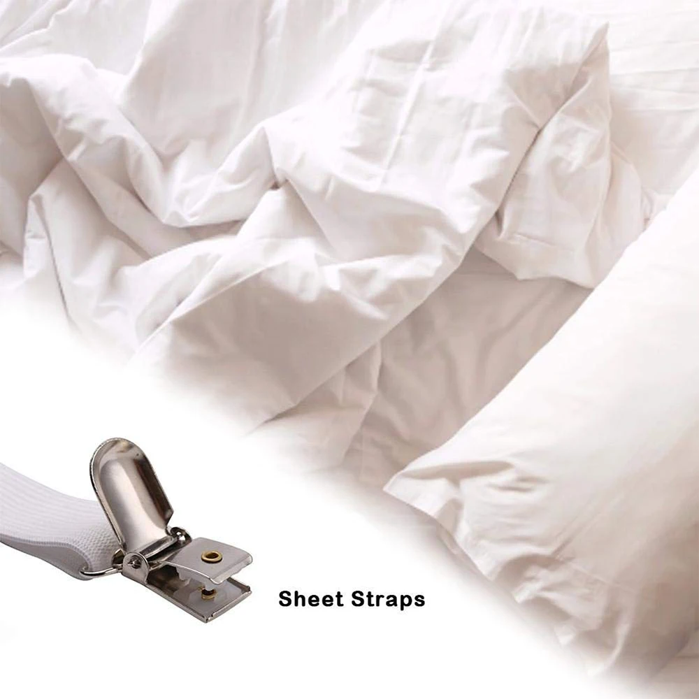 Зажимы для простыней крепежные зажимы эластичные держатели матрацев ремни