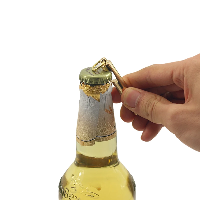 

Vintage Brass Whistle Bottle Brass Brass Whistle Keychain Pendant Outdoor Supplies EDC Tool Ornaments