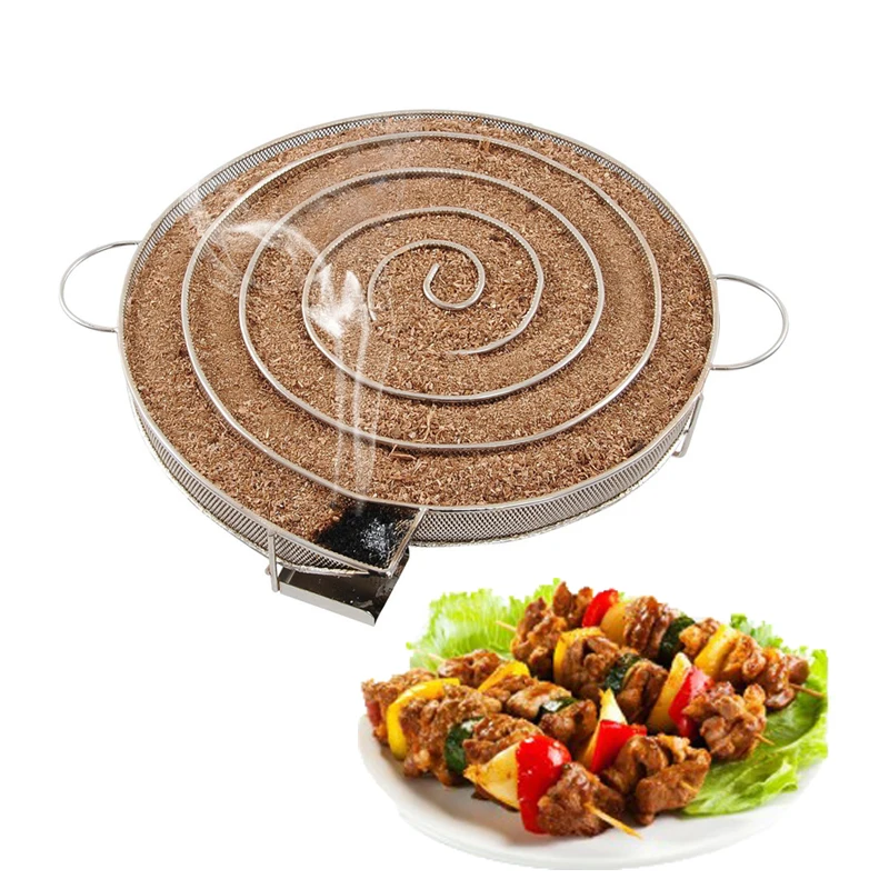 Генератор холодного дыма для барбекю гриль курительная лосось бекон мясо рыба