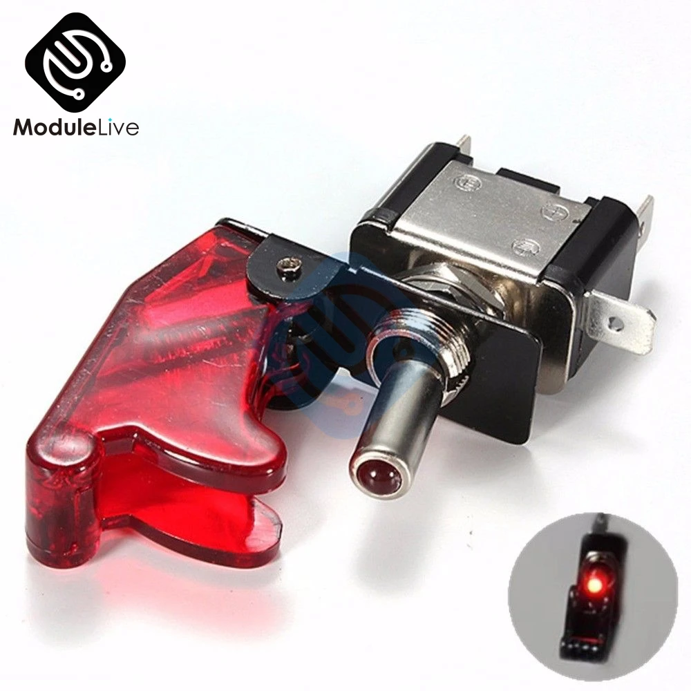 Автомобильный чехол для гоночного автомобиля SPST вкл. Выкл. Тип переключателя