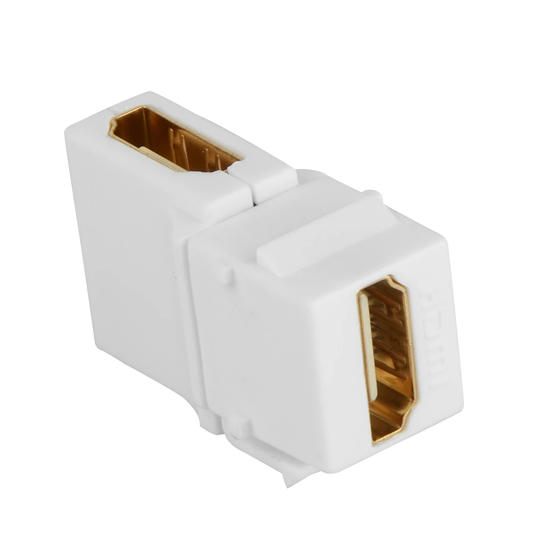 HDMI адаптер Мама мама позолоченный Keystone переходник для гнезда миниджек вставка