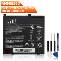 original replacement battery amme2360 for fujitsu zebra em7355 1icp45798 2 13j324002978 tablet computer authentic 5900mah