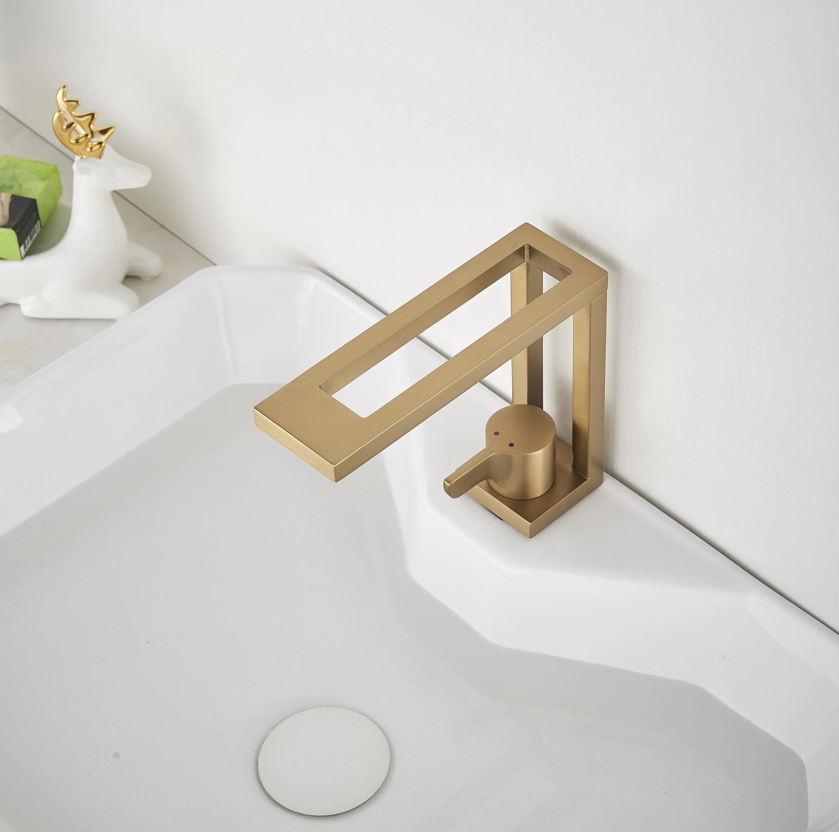 Смесители для раковины Senlesen золотистый никелевый кран ванной комнаты латунный