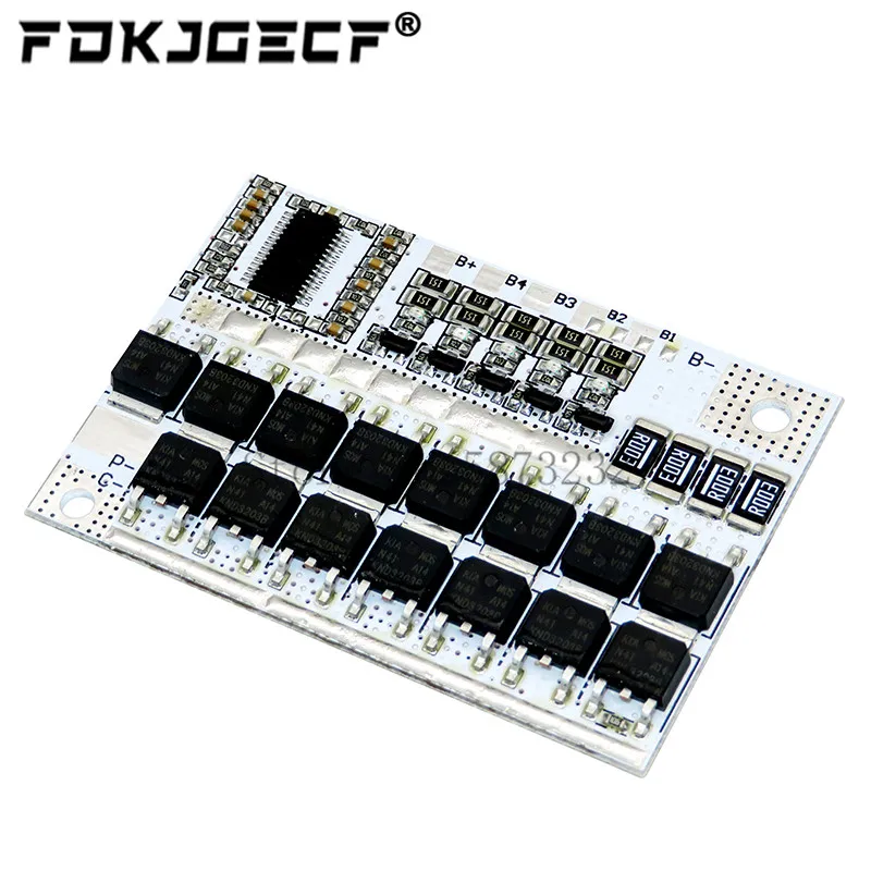 3S/4S/5S BMS 12V 16 8 V 21V 3 7 5S 100A литий ионный ЖИО трехкомпонентная литиевая Батарея защиты