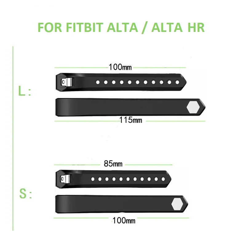 

High Quality New Replacement Silicone Wristband for Fitbit Alta /Alta HR Bands Bracelet with Secure Adjustable Strap Accessories