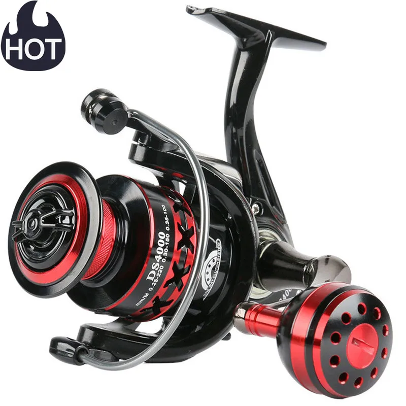 Лидер продаж металлическая Рыболовная катушка для спиннинга рыболовная без