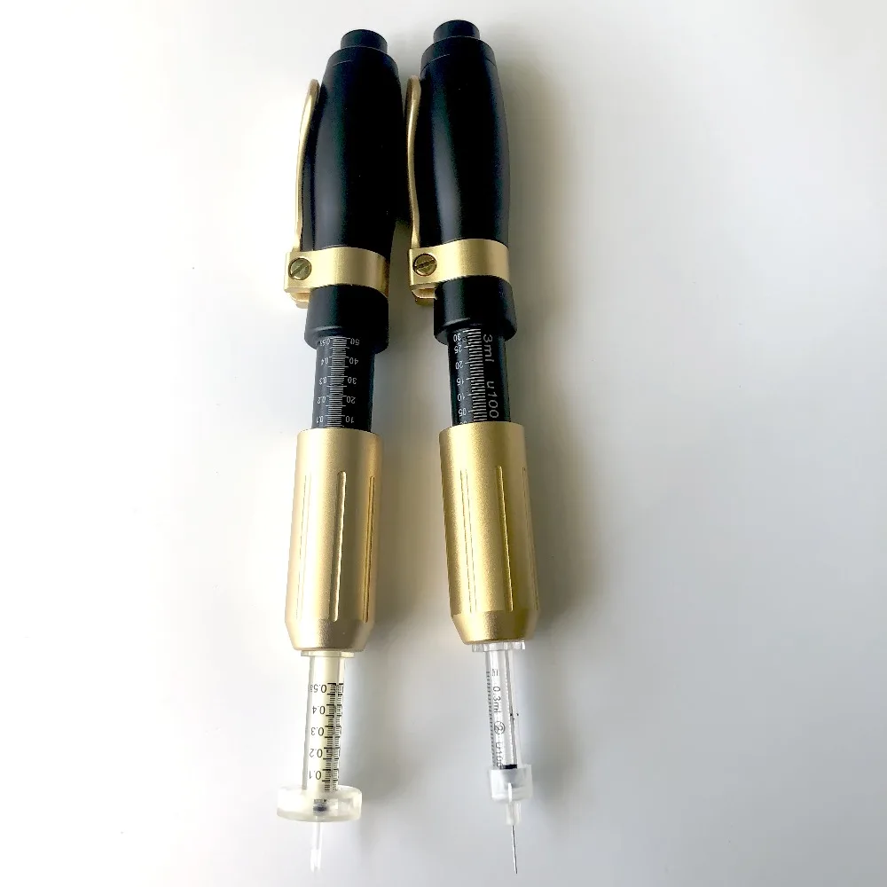 Ручка с гиалуроновой кислотой высокого давления высокоплотная металлическая