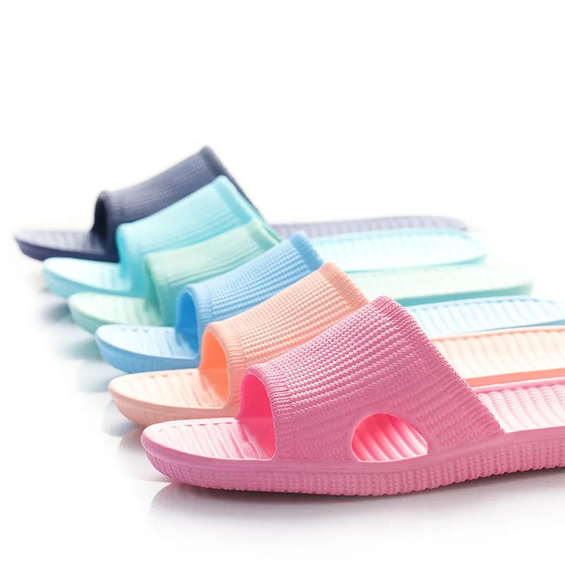 

New Summer Home EVA Slippers Female Women 2021 New Bathroom Bath Indoor Anti-slip Couples Home Soft Bottom Cool Slippers Men