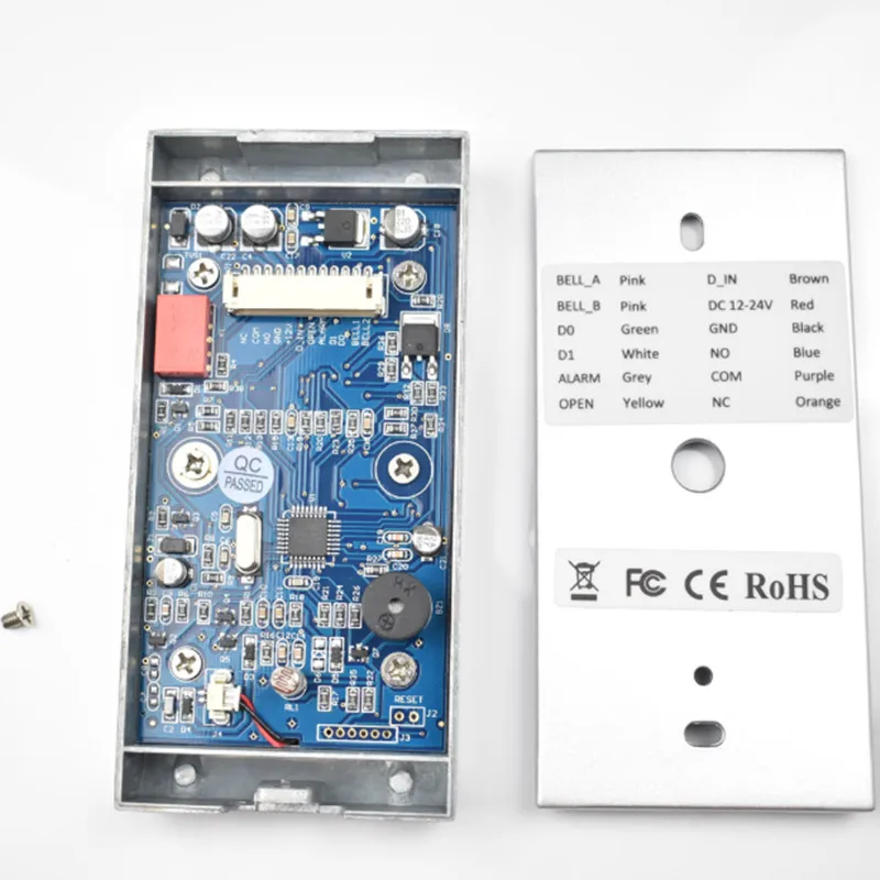 Rfid 125 кГц стандартная светодиодсветодиодный металлическая клавиатура карта