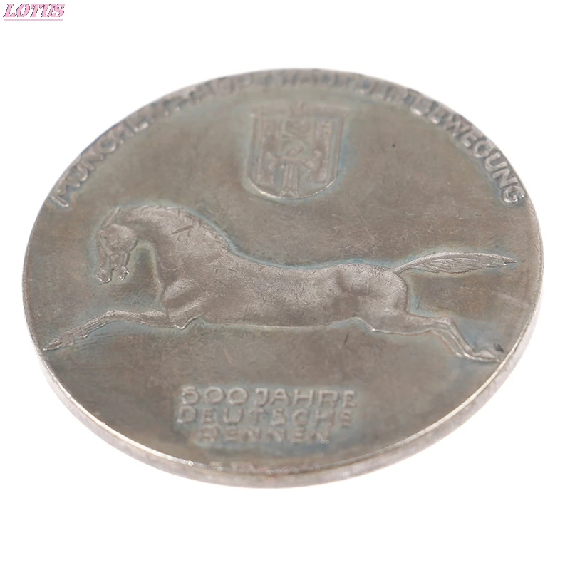 Антикварная ручная работа 1436 1936 немецкая медная Серебряная монета | Дом и сад