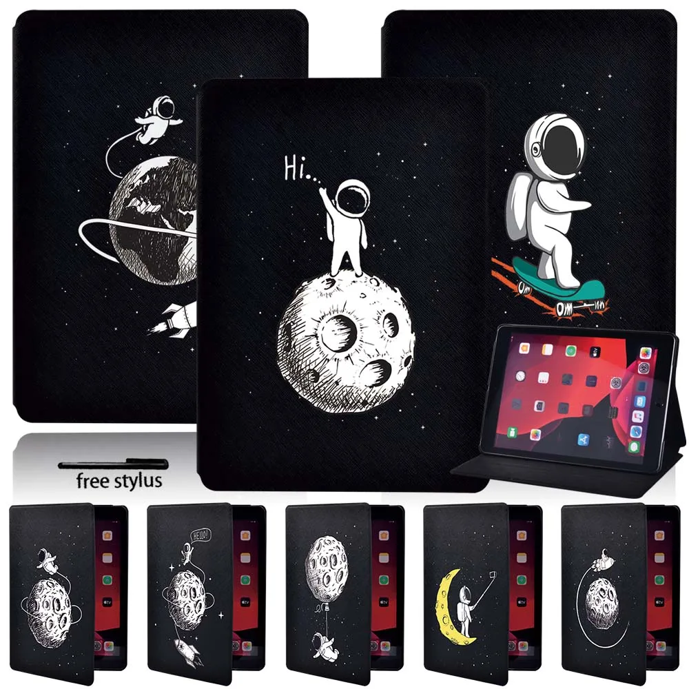 

Flip Lightweight Hard Shell Case Cover Fit Apple IPad /Mini /Air /Pro Tablet PU Leather Cover Case Protective Shell + Pen