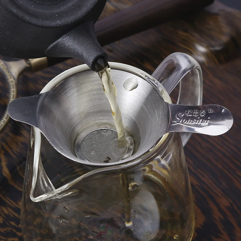

Reusable Stainless Steel Tea Filter Fine Mesh Tea Infuser Leaf Fennel Tea Strainer Teapot Tea Leaf Spice Filter Kitchen Tool