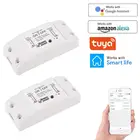 Умный беспроводной пульт дистанционного управления Tuya, Wi-Fi светильник для умного дома, работа с Alexa, Google Home