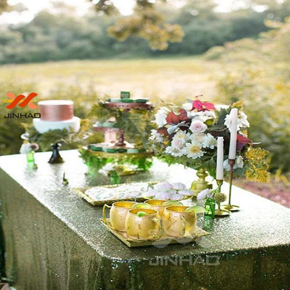 Скатерть из 100% полиэстера прямоугольная с блестками|Скатерти| |