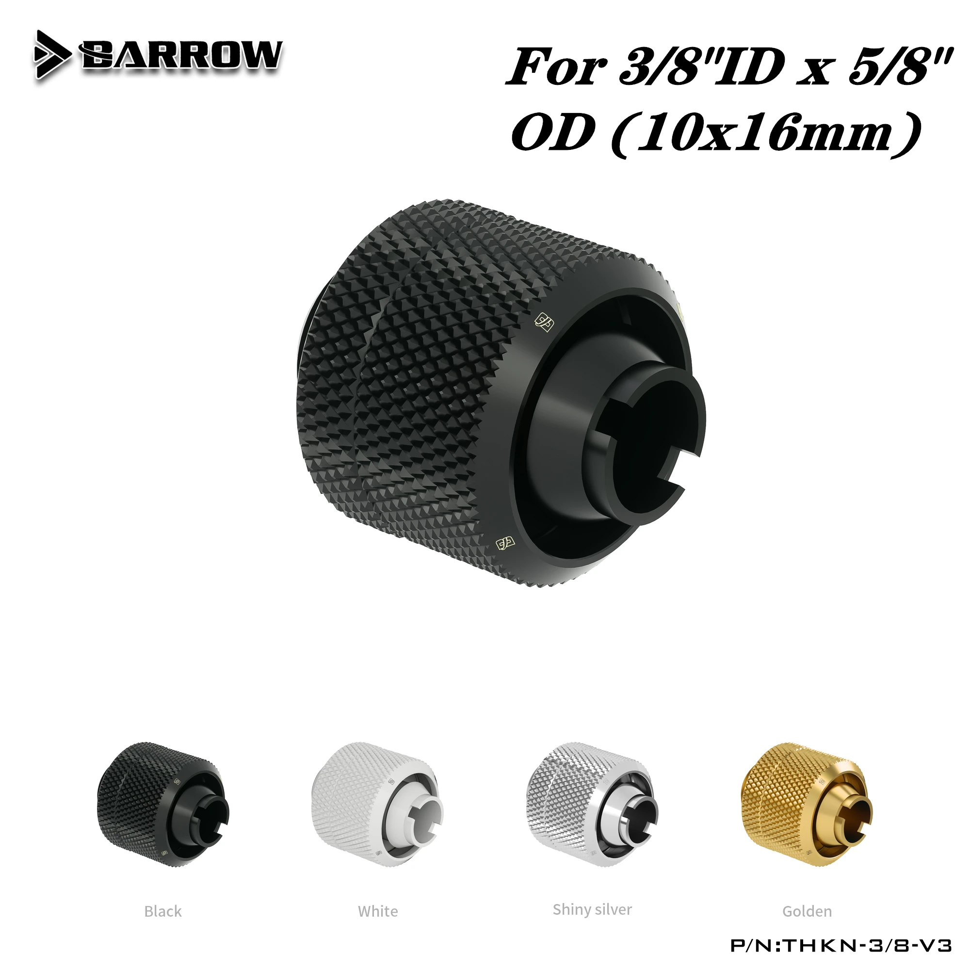 

Курган 3/8 "толщиной 9,5*15,9 мм штуцер для шланга трубы ручной самозакручивающийся Разъем Цвета: золотистый, серебристый и черный THKN-3/8-V3