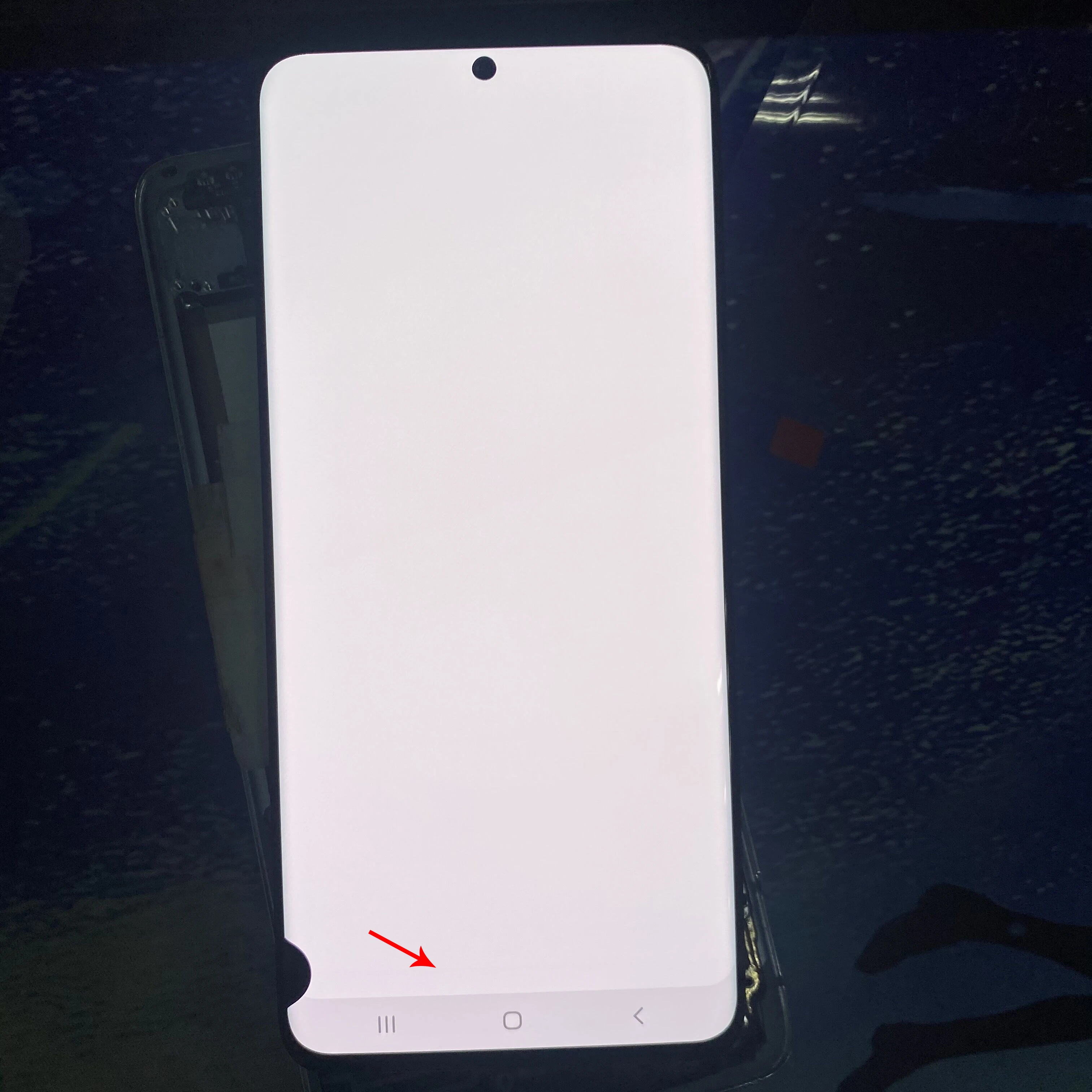 Один выбор точечный линейный битый пиксельный ЖК-дисплей для Samsung Galaxy S20 G980 G980F