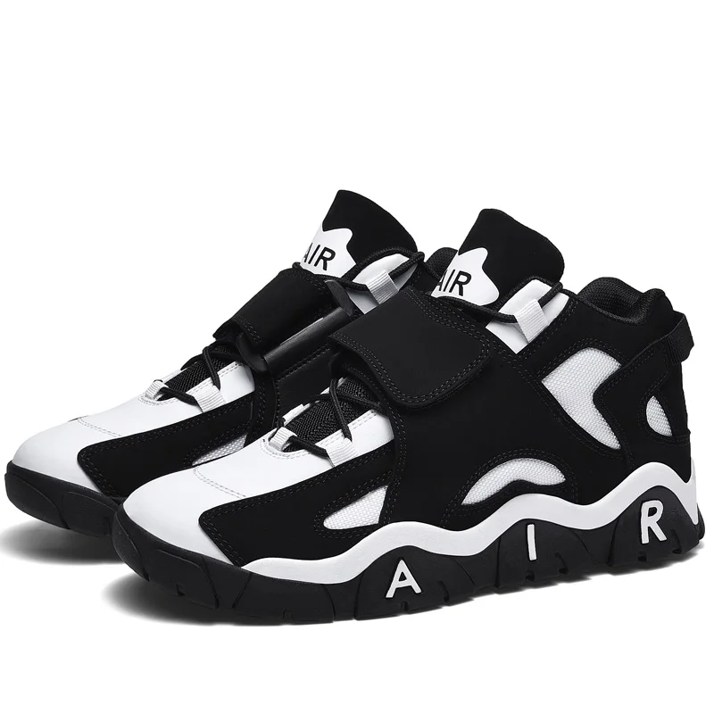 

High-top Basketball Shoes Light Breathable Waterproof Basketball Men Shoes Outdoor High Quality Wear Resistant Sneakers