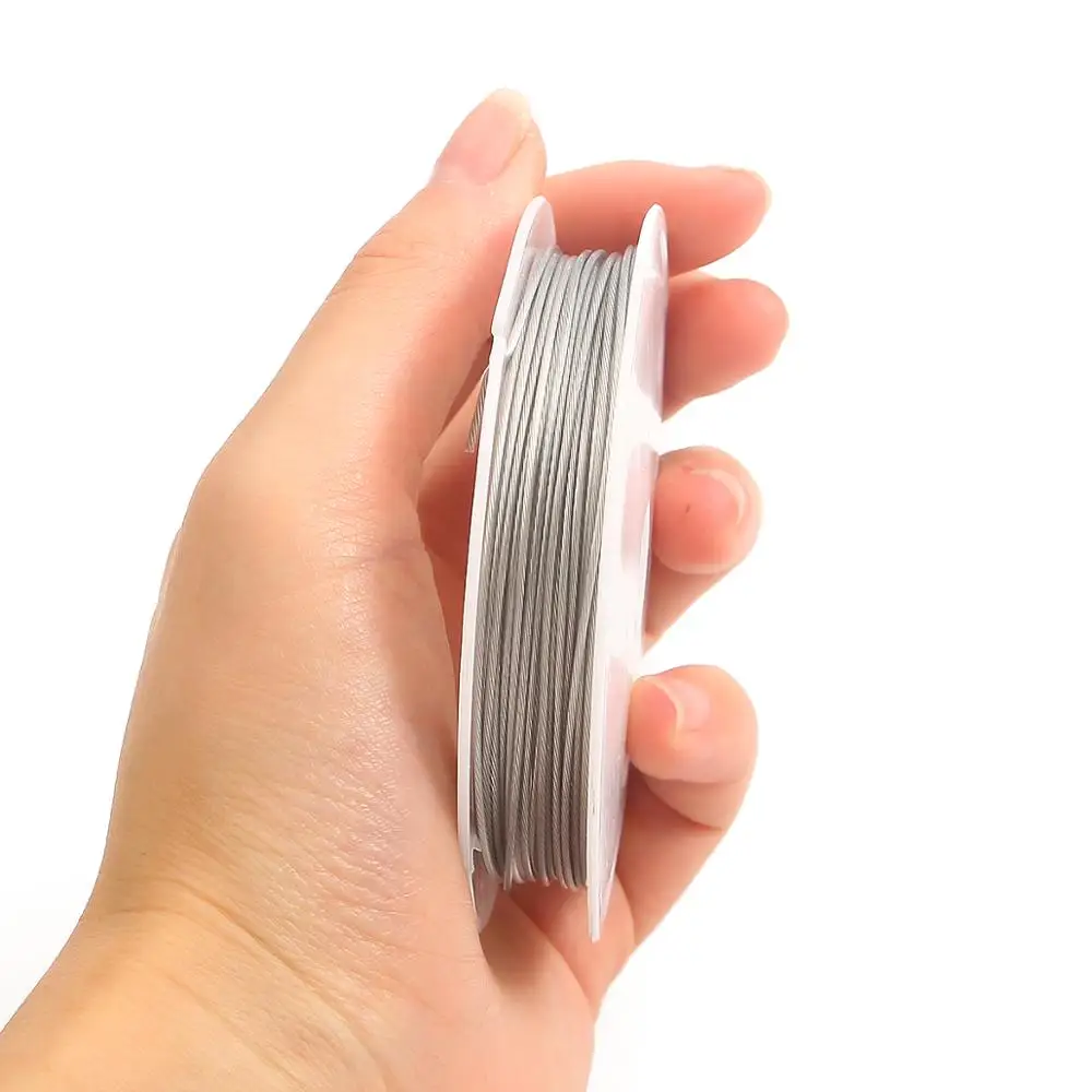 Проволока из нержавеющей стали для бисероплетения с тигровым хвостом прочная