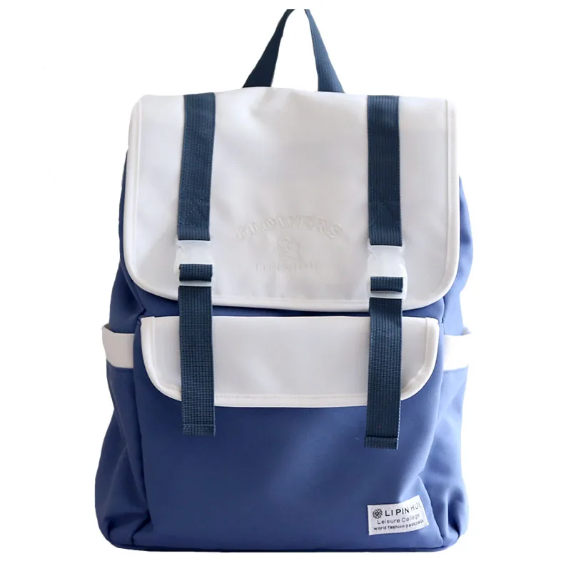 

Panelled Backpack Women New Backpack Fashion Female Shoulder Bag Fresh School Bag for Teenage Girl Children Backpacks Travel Bag