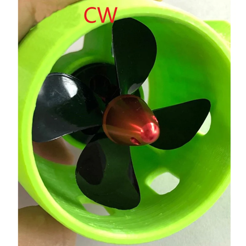 Радиоуправляемая лодка 12-24 В бесщеточный ROV Thruster Bait/Tug/Rescue CW CCW подводный двигатель