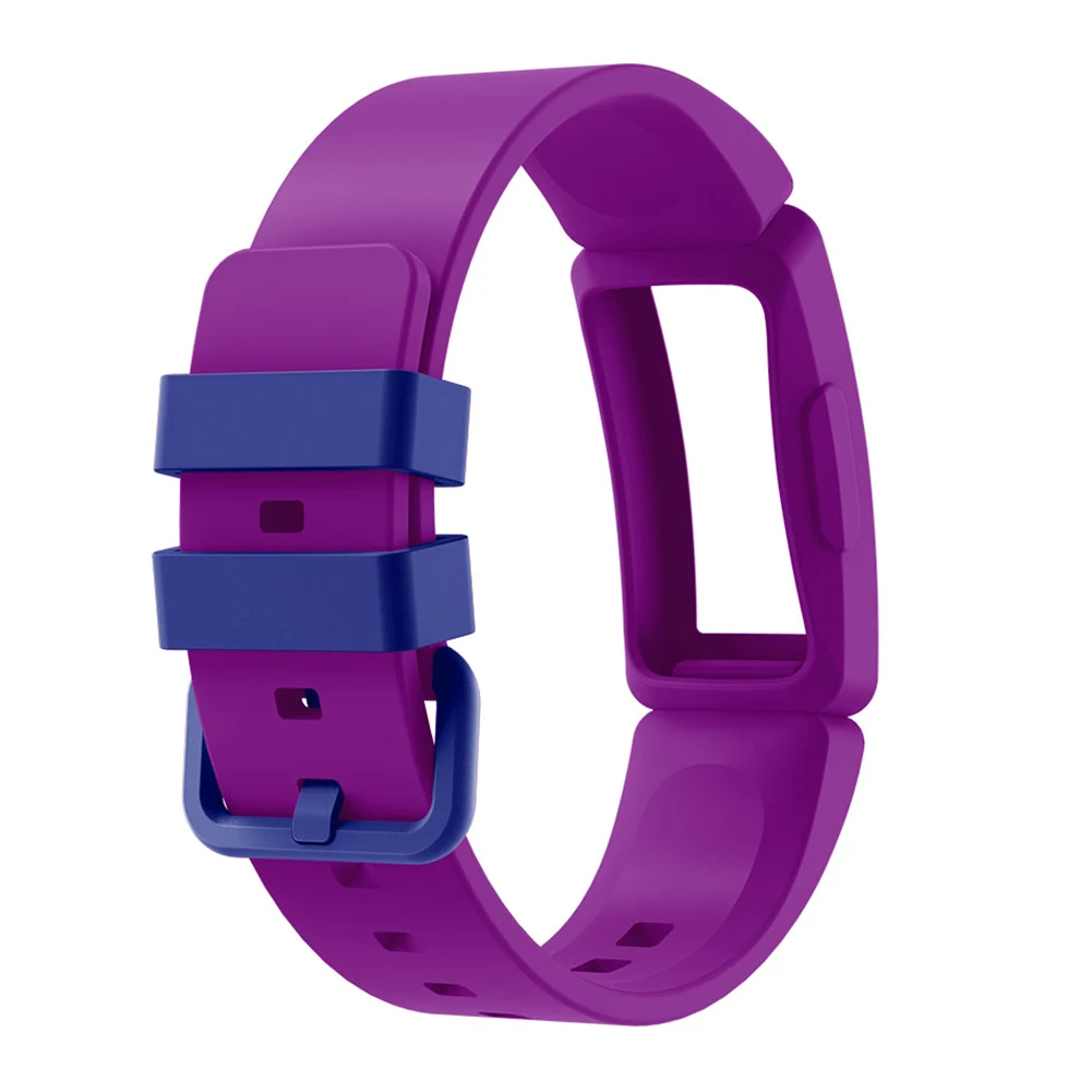 Силиконовый ремешок для часов FitBit Inspire Ace 2 мягкий сменный Браслет с пряжкой