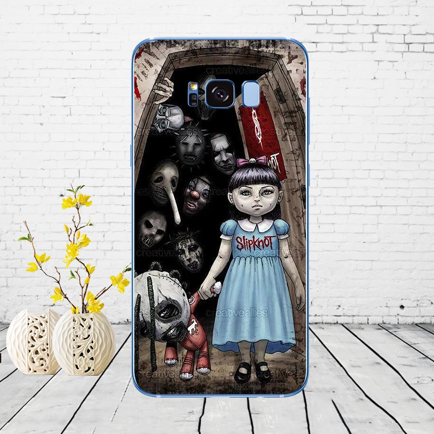 277DD Лидер продаж Slipknot рок Мягкий силиконовый чехол для Samsung Galaxy S6 S7 край S8 S9 S10 плюс A70 A50 чехол - Цвет: 9