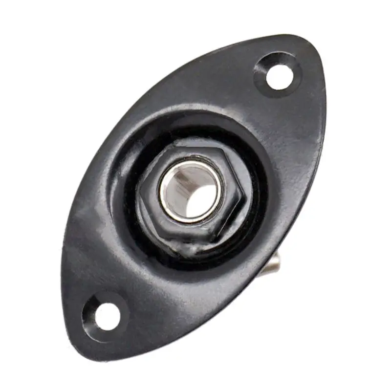 Овальная Встроенная фотопластина 30 BK овальная и черная розетка высокого