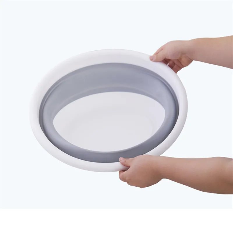 Большой складной контейнер для раковины портативный с фруктами складная