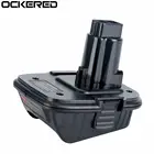 Адаптер для никелевого электрического аккумулятора Dewalt, 20 в, черный и белый цвета