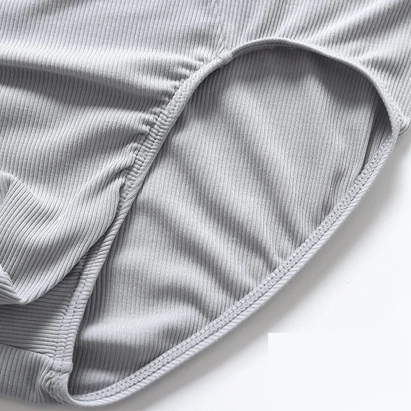 Трусы брифы мужские из модала пикантное дышащее удобное нижнее белье средняя