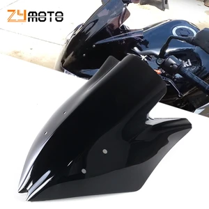 Motorcycle Windshield Deflectors for Kawasaki Z1000 Z 1000 2007 2008 2009 Scooter Windscreen Double Bubble Wind Deflectors