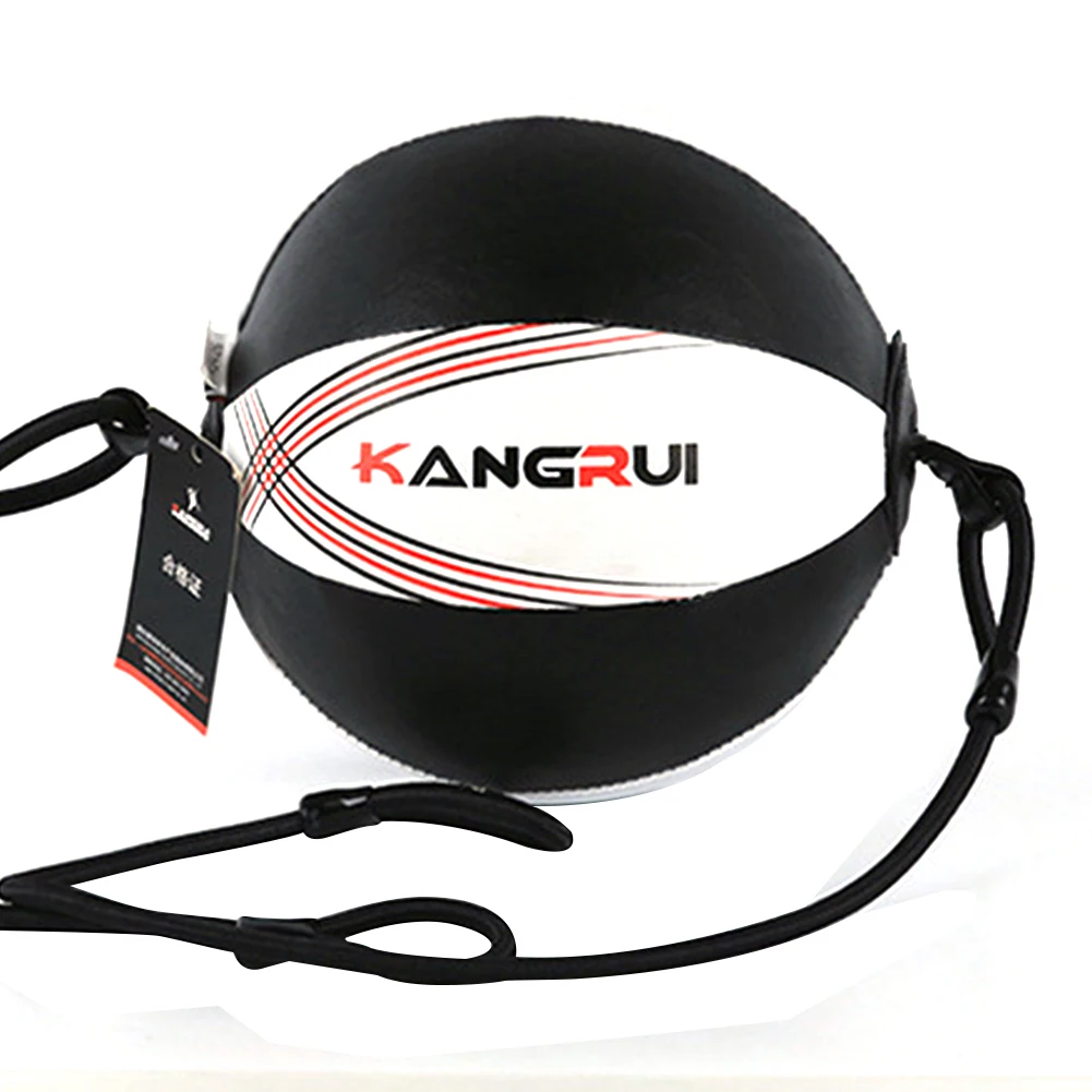 Двойной конечный Удар сумка круглый для взрослых из искусственной кожи