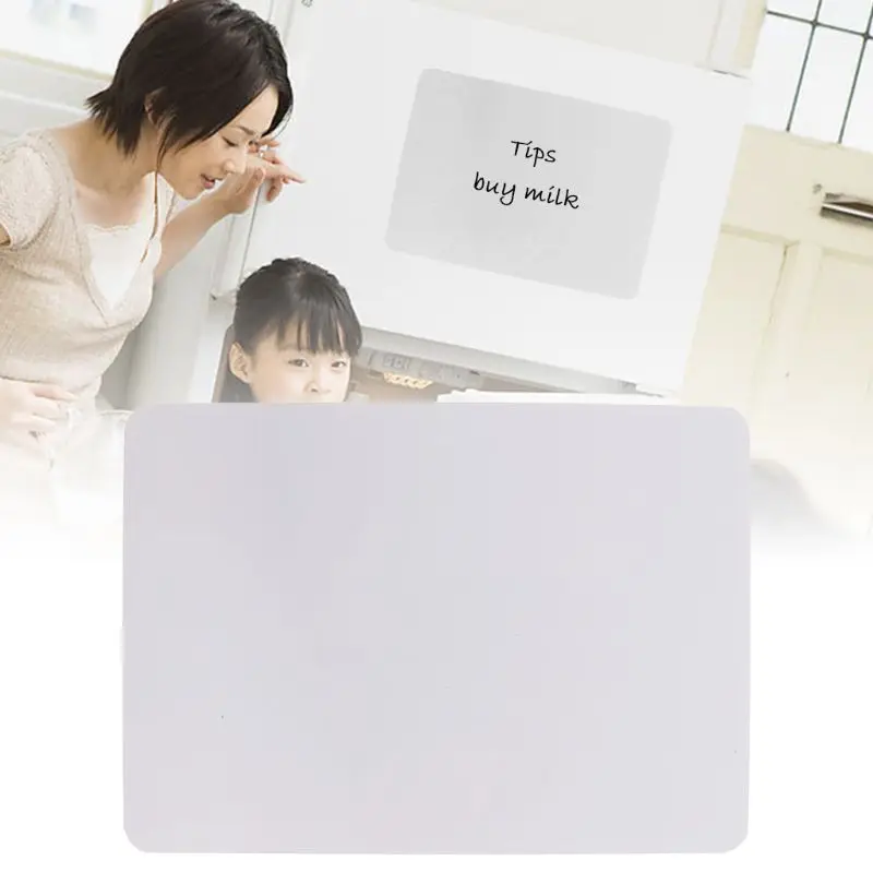 

2021 New A5 Magnetic Whiteboard Fridge Drawing Recording Message Board Refrigerator Memo Pad 210x150mm
