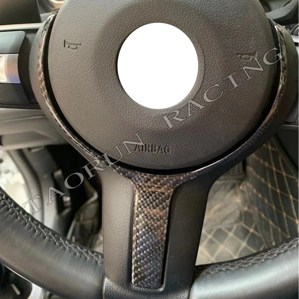 Отделка рулевого колеса из углеродного волокна для BMW F20 F22 F21 F30 F32 F33 F36 F06 F12 F13 X5 F15 X6