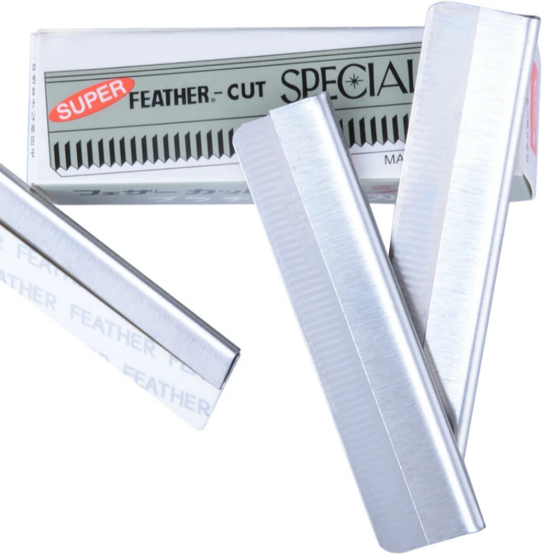 100 шт./лот лезвие для волос из нержавеющей стали нож татуировки бровей Триммер