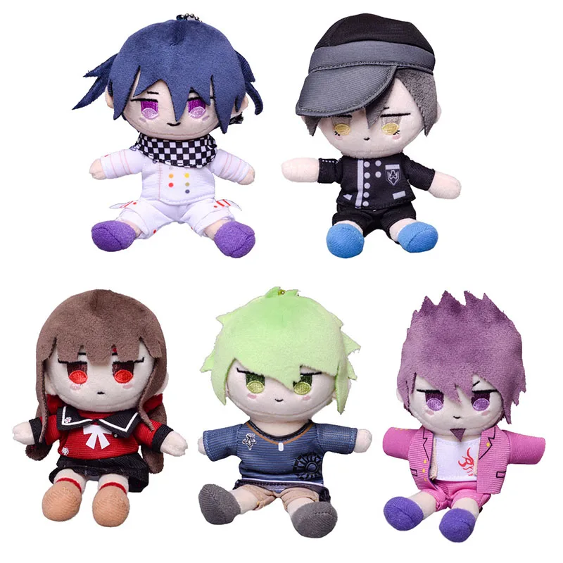 5 стилей 1 шт. 15 см новые плюшевые игрушки Danganronpa V3 Kokichi Oma Kaito Momota Harukawa брелок Maki