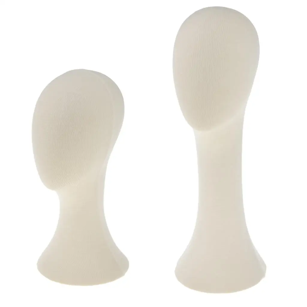 Премиум Холст головки блока парик гарнитура Дисплей манекен головы 21''|Стойки