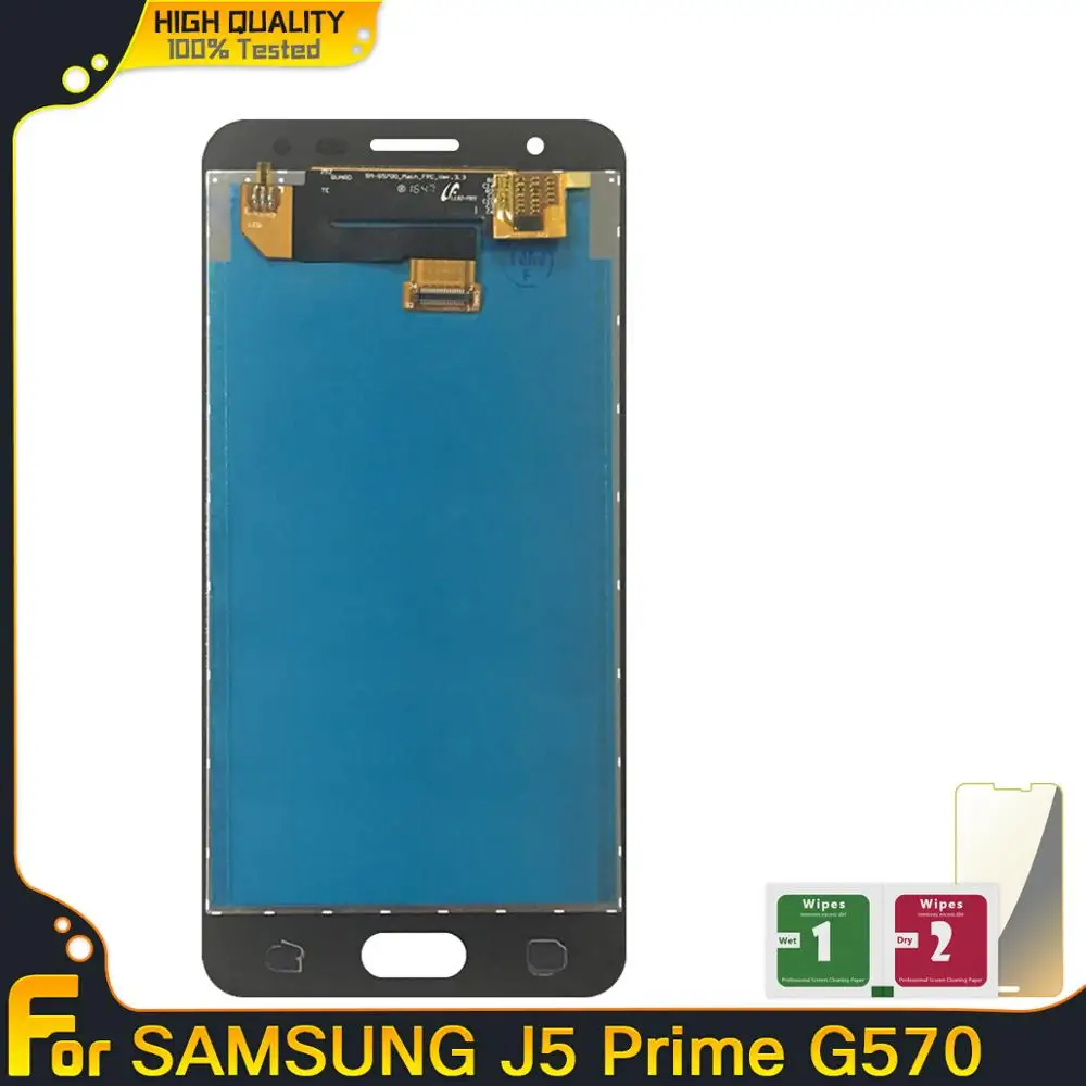 ЖК дисплей Super AMOLED для Samsung Galaxy J5 Prime G570 G570F сенсорный экран с дигитайзером в сборе