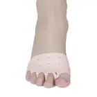 Дышащий силиконовый корректор пальцев ног, защита при вальгусной деформации, ортодонтический корректор большого пальца стопы