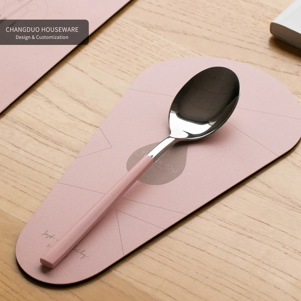 Забавная Горячая салфетка из нержавеющей стали черная и белая розовая зеленая