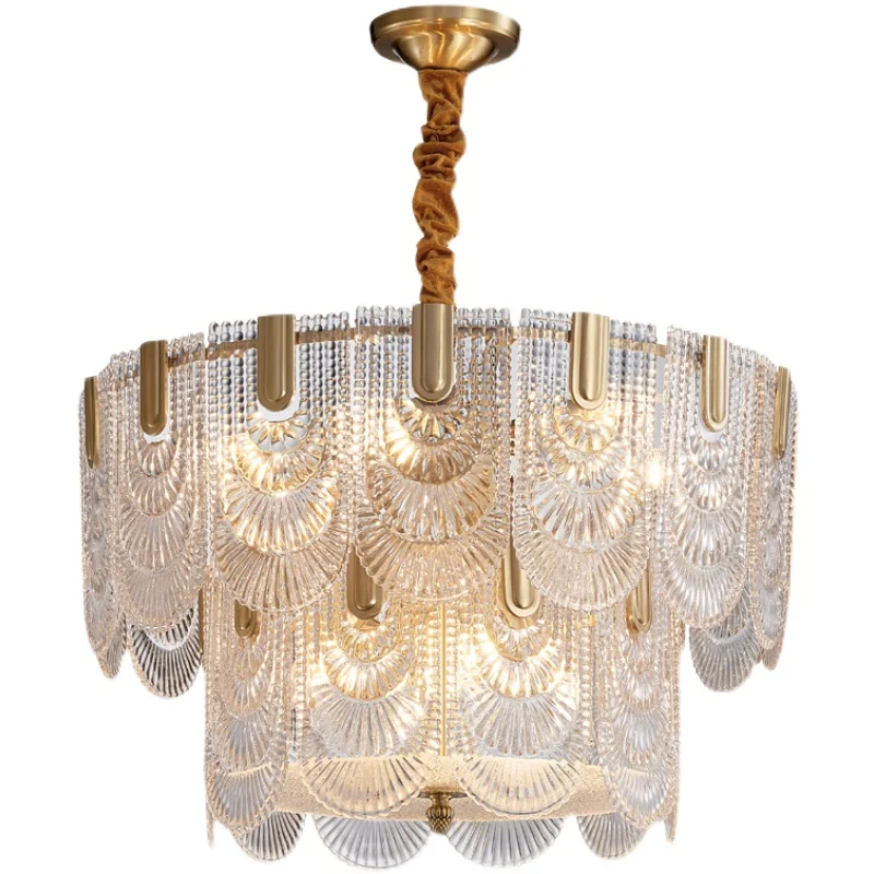 Американская ретро люстра в скандинавском французском стиле итальянская