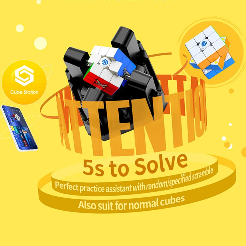 GAN 356 i GAN356 I Carry magn&eacute;tico Puzlle Cube 3x3x3 Professional SpeedCubing 3x3 Speed Magic Cubes WiFi Bluetooth APP Connetcion-0