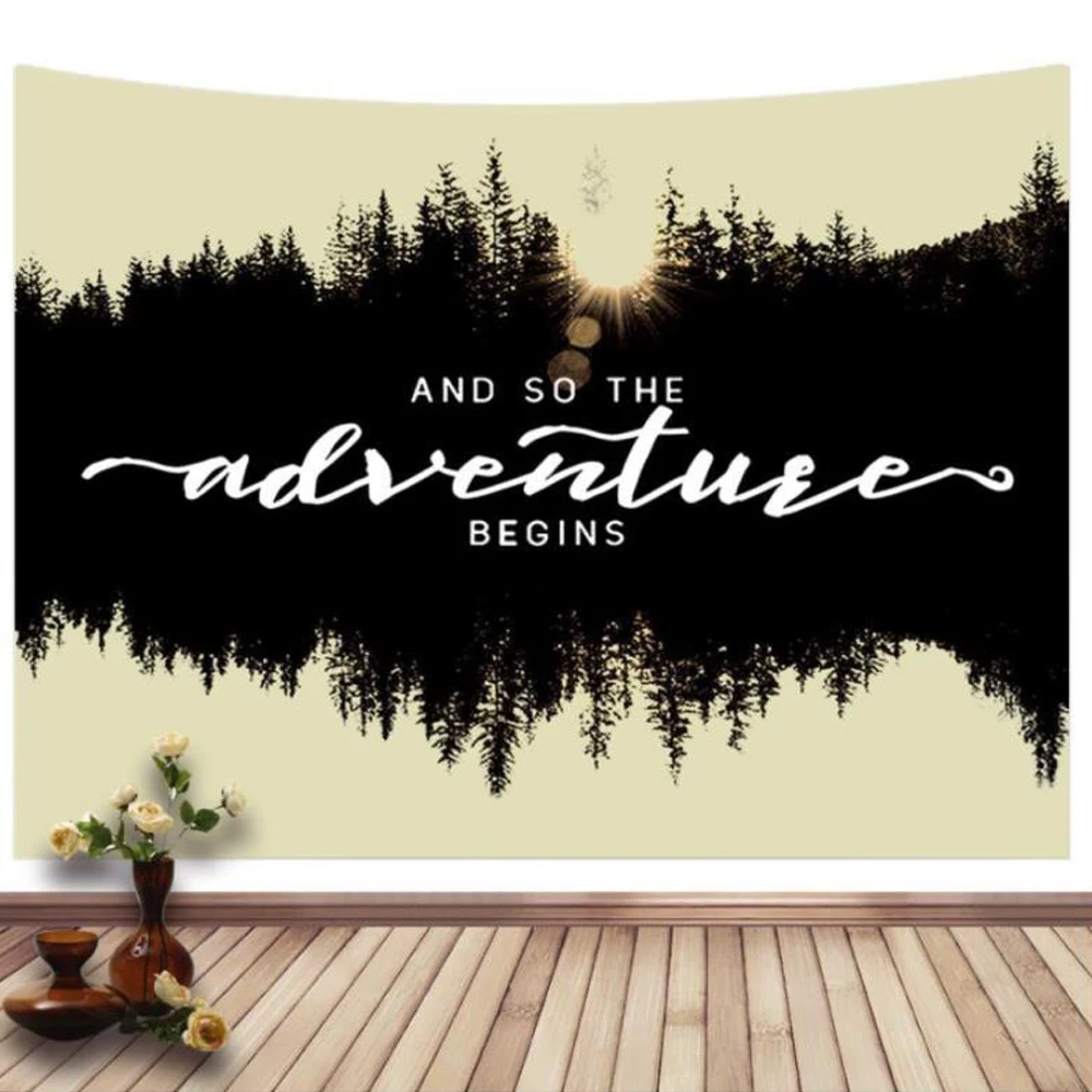 

Large Beautiful 3D Window Seascape Digital Print Hippie Wall Bohemian Wall Tapestry Animal Nature Mandala Wall Art Decoration